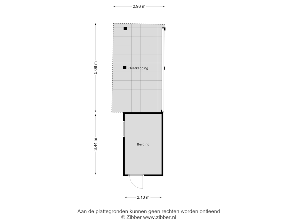 Bekijk plattegrond van Berging van Tulpstraat 49