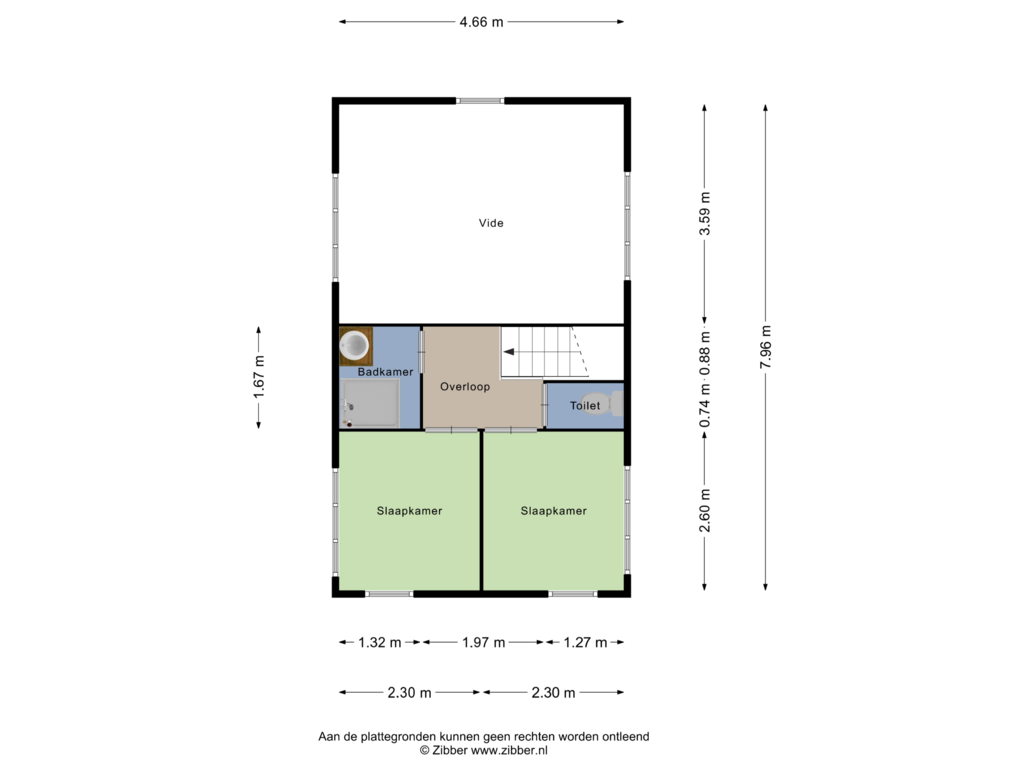 Bekijk plattegrond van Eerste Verdieping van Helleweg 8-0180