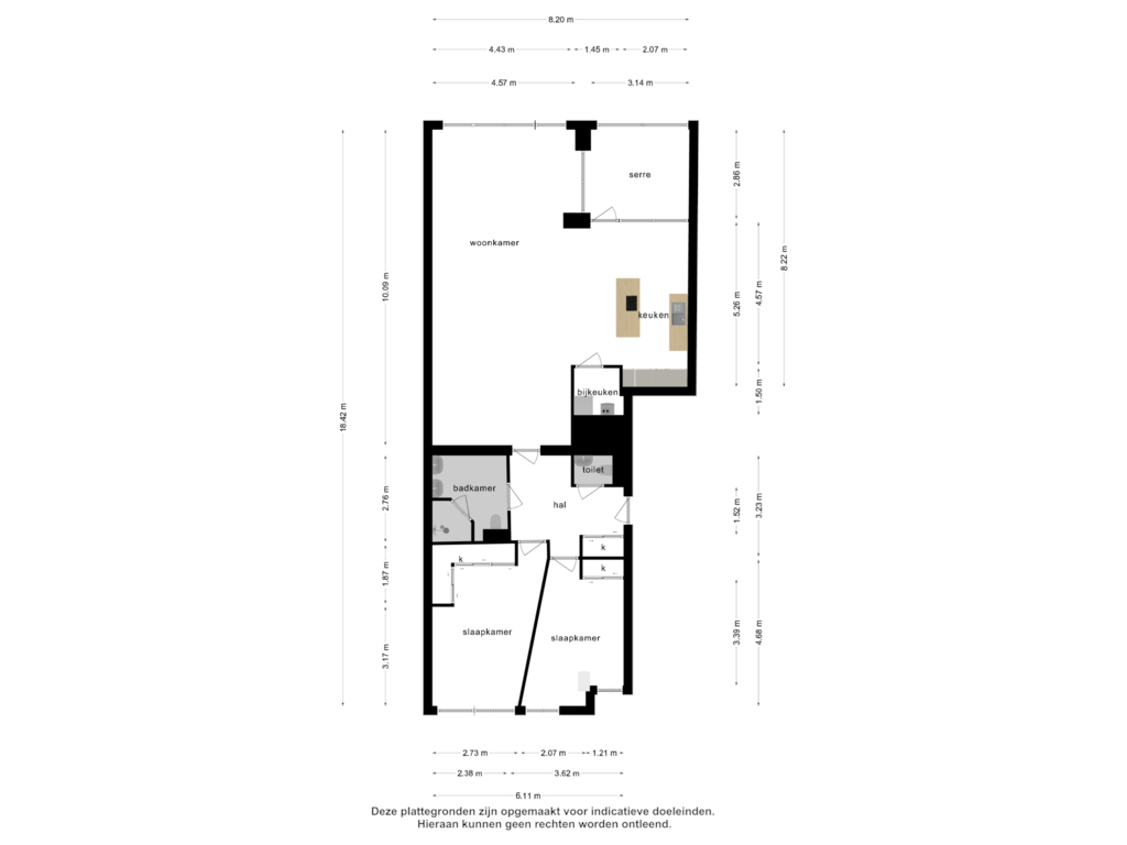 Bekijk plattegrond van Appartement van Boulevard Bankert 778