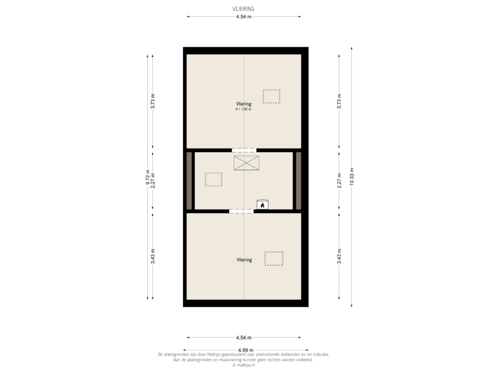 Bekijk plattegrond van Vliering van Smachtkamp 1-D