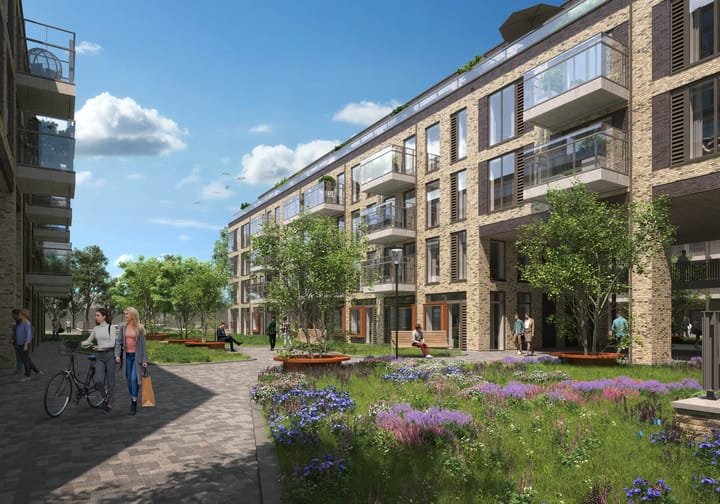 Image of Type 111 Apartment with shared street entrance