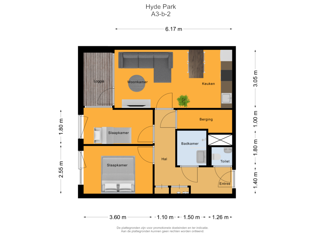 View floorplan of First floor of Niemeyerstraat 133