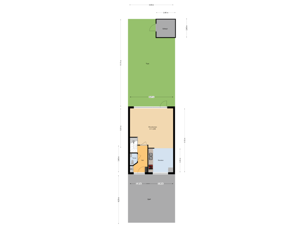 Bekijk plattegrond van perceel van Spree 3