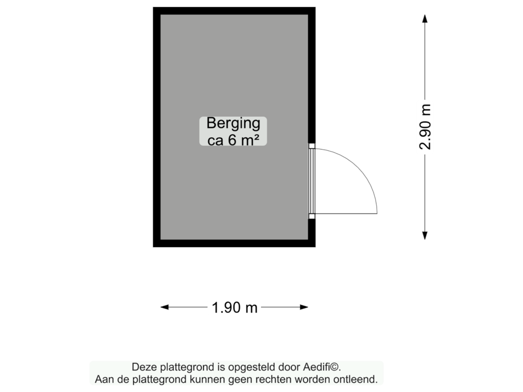 Bekijk plattegrond van Berging van Honderdspint 13