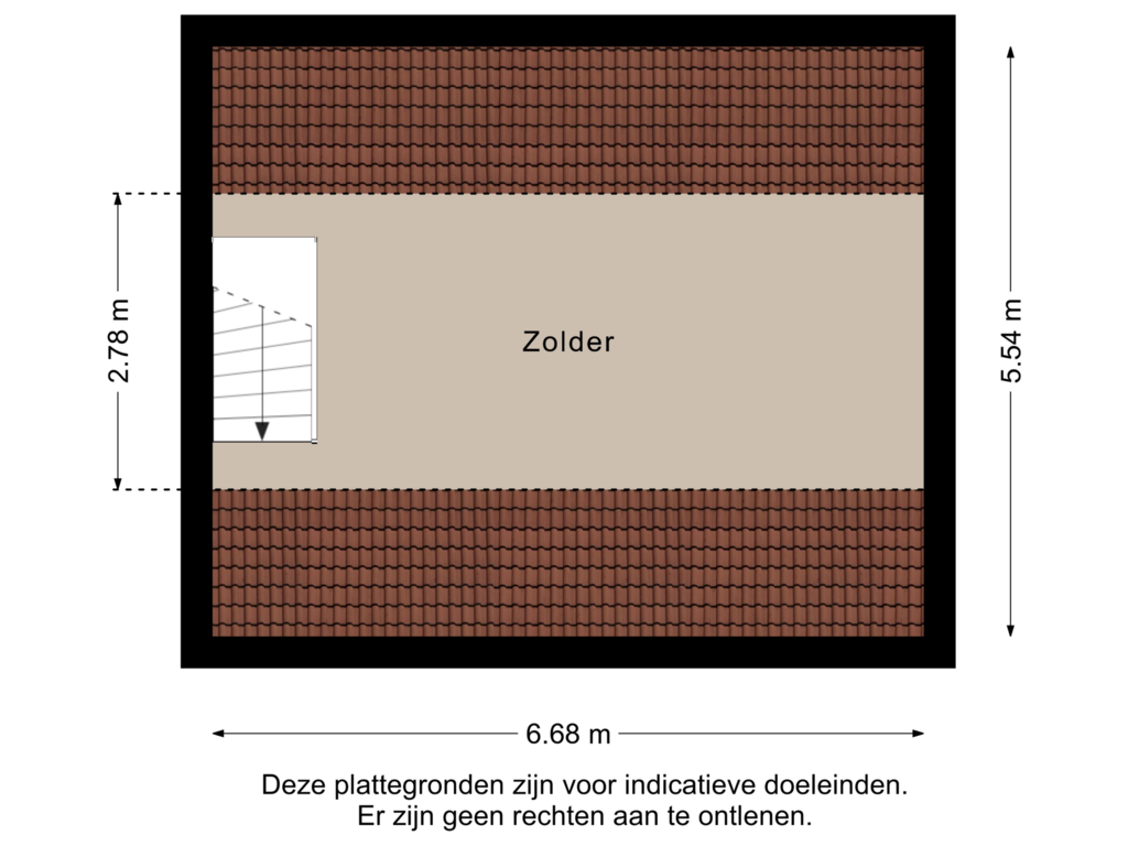 View floorplan of Garage Verdieping of Kanaalstraat 39