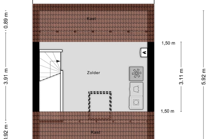 Bekijk foto 33 van Barlhezestraat 14-E