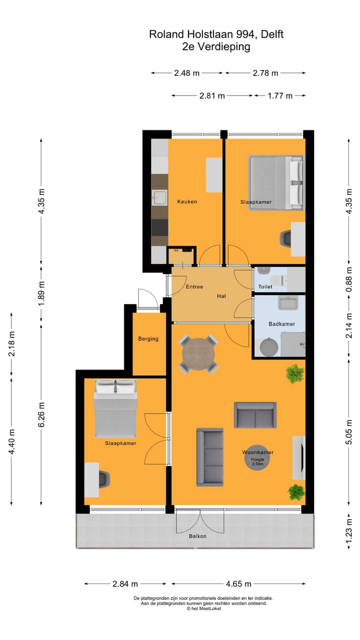 Foto 32 van Roland Holstlaan 994