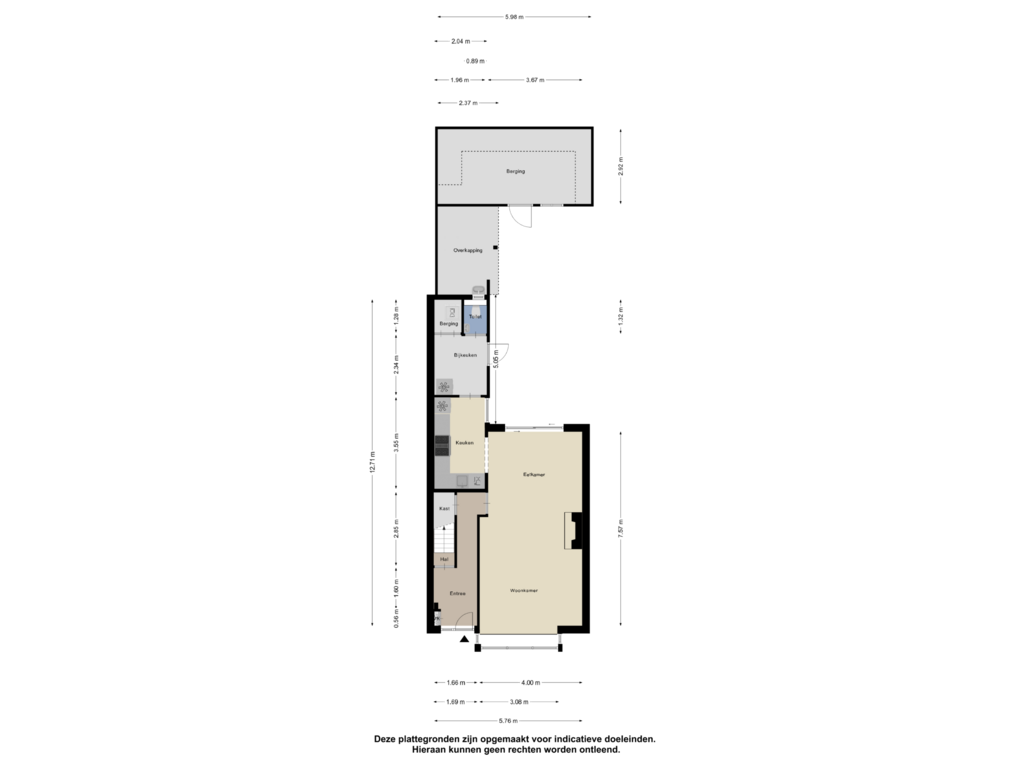 Bekijk plattegrond van Begane Grond van Ferdinand Bolstraat 43