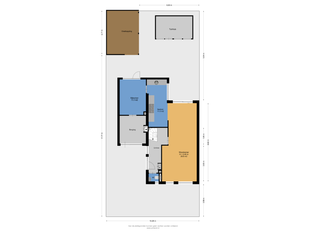 Bekijk plattegrond van Begane Grond MeTuin van Wytsma 2