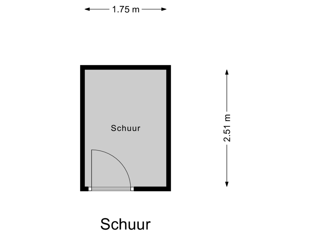 Bekijk plattegrond van Schuur van Raesbergenstraat 3