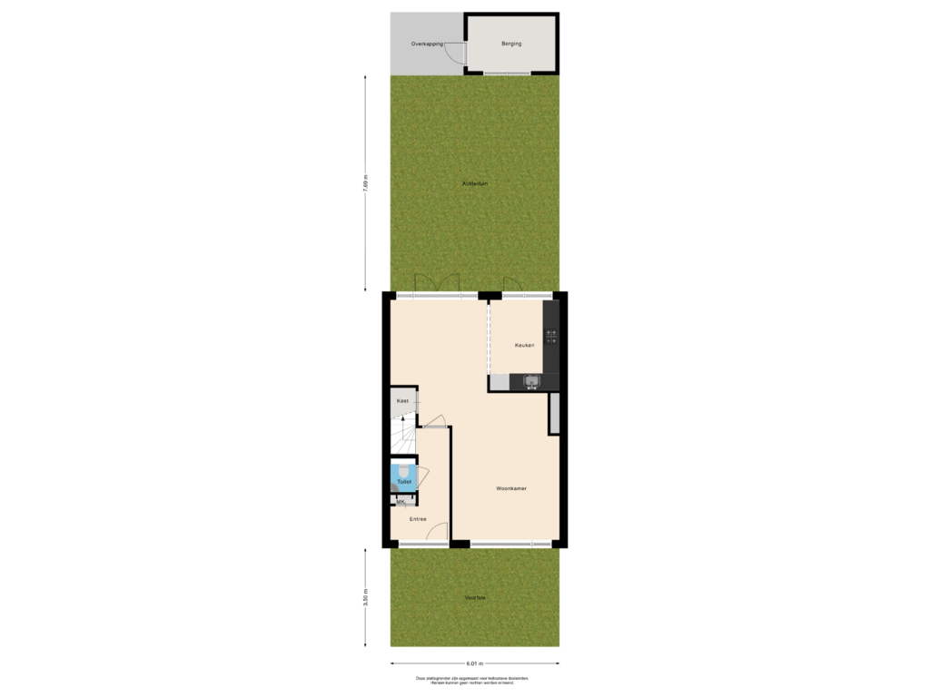 Bekijk plattegrond van Situatie van Duyncroft 7