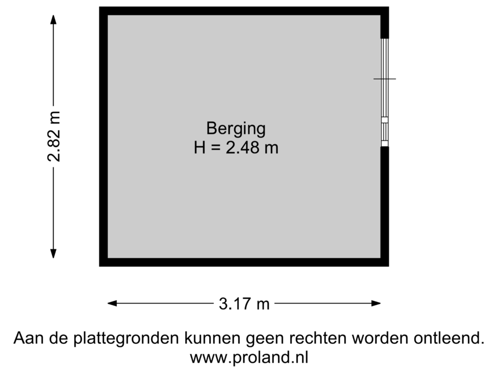 Bekijk plattegrond van Berging van Kantershof 594