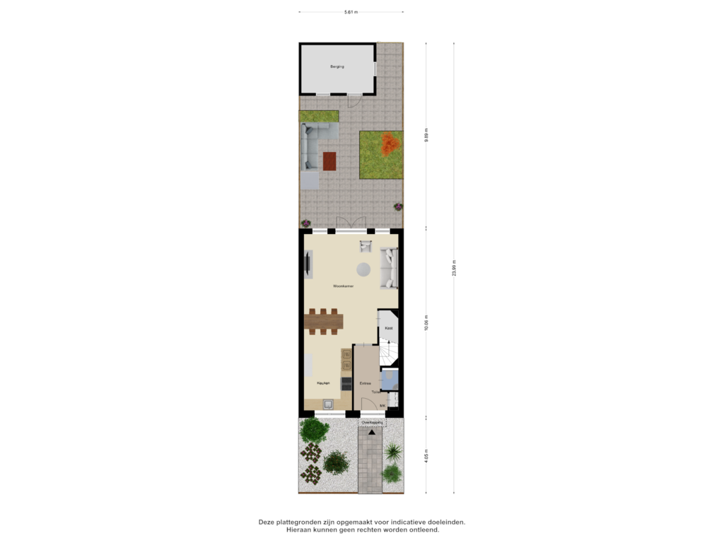 Bekijk plattegrond van Begane Grond Tuin van Eddie Boydstraat 6