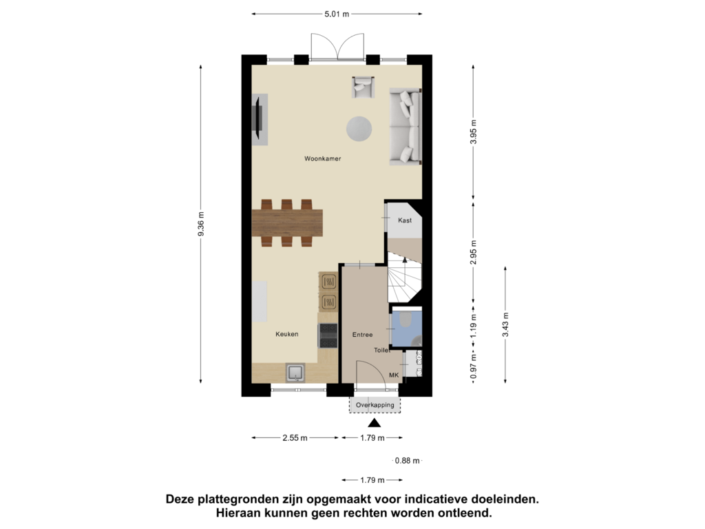 Bekijk plattegrond van Begane Grond van Eddie Boydstraat 6