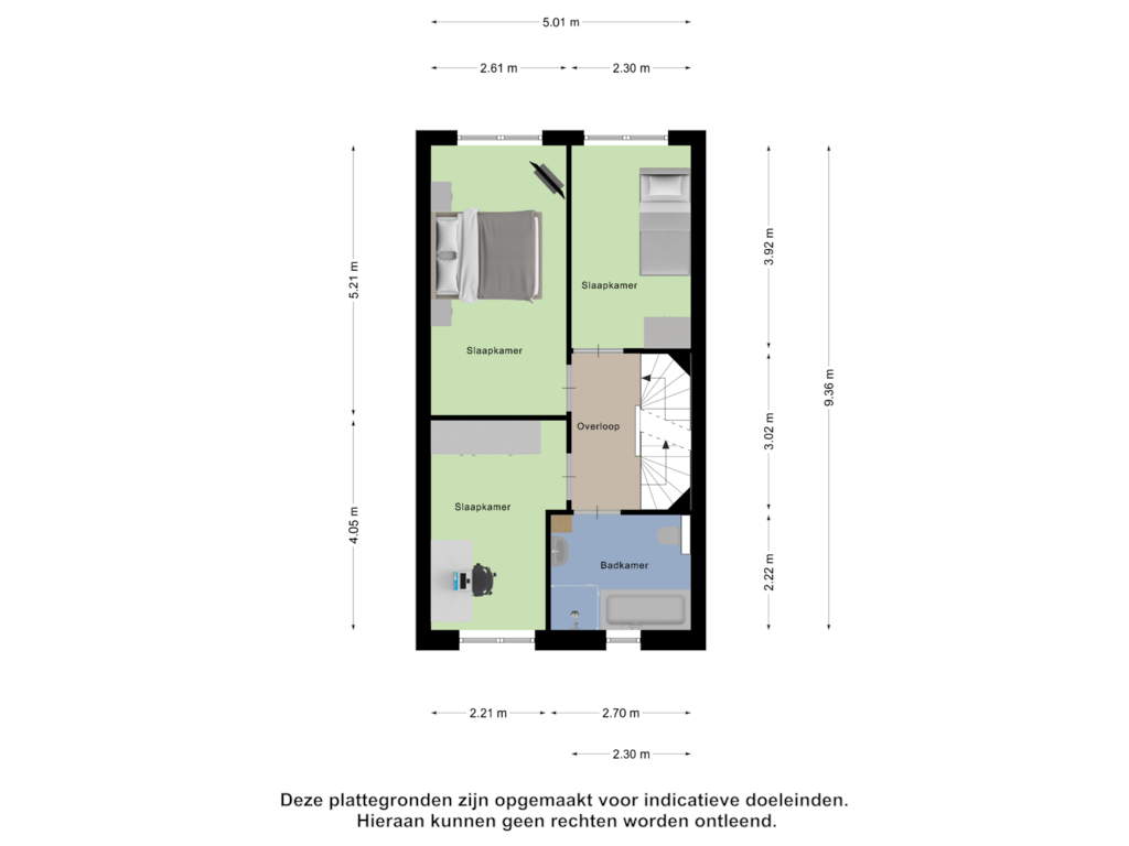 Bekijk plattegrond van Eerste Verdieping van Eddie Boydstraat 6