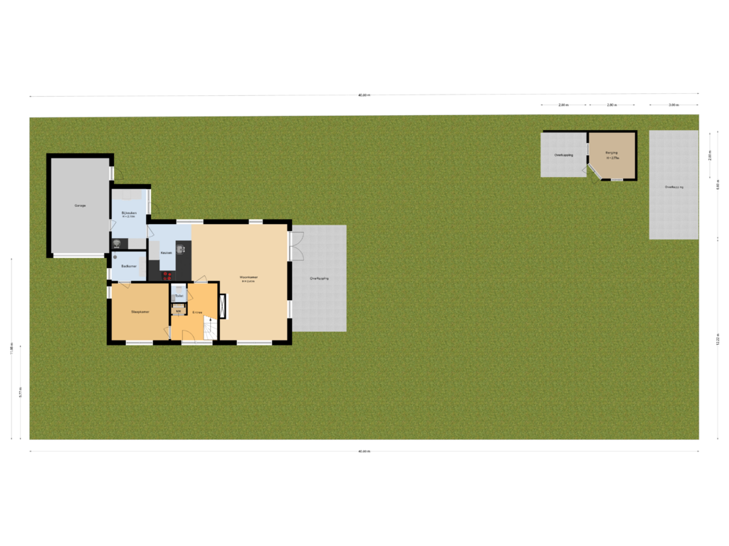 Bekijk plattegrond van Situatie van Streek 18