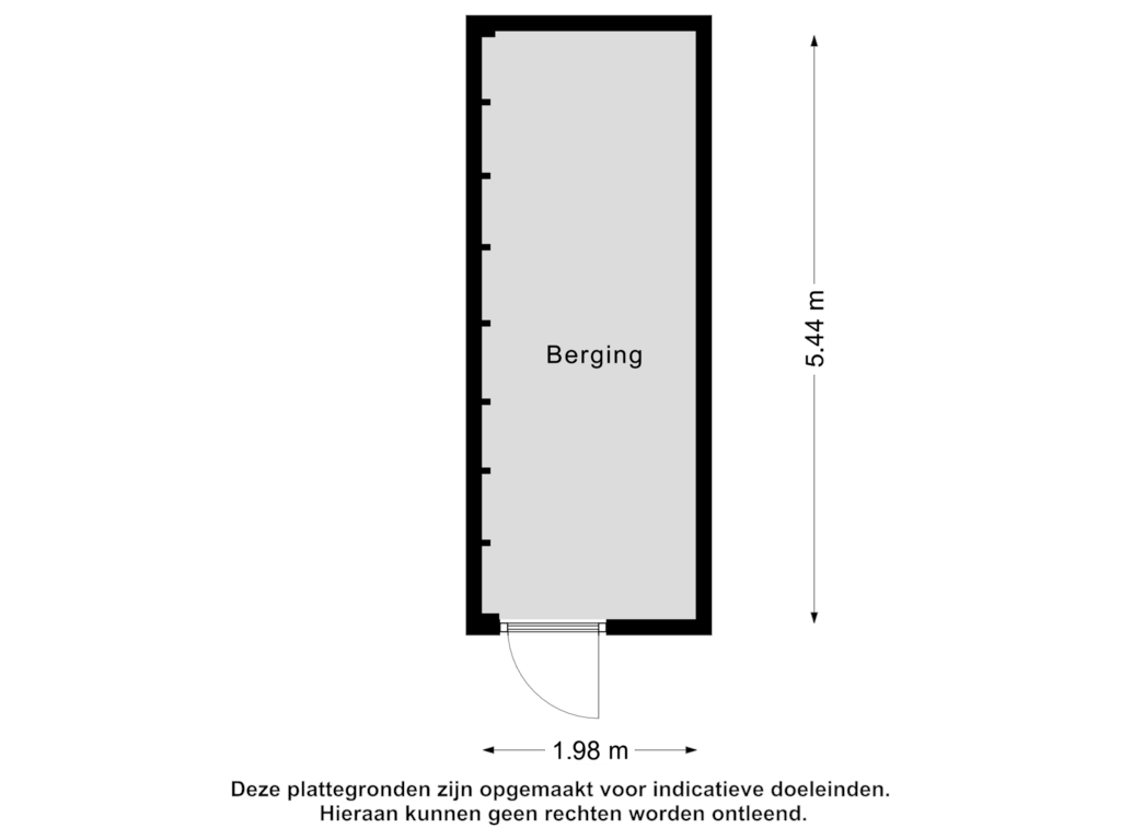 View floorplan of Berging of Hengmeng 118