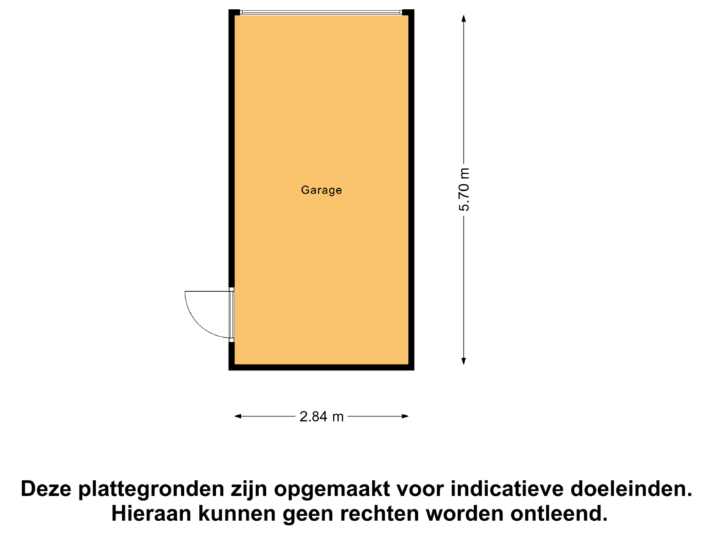 Bekijk plattegrond van Garage van Grasgors 43