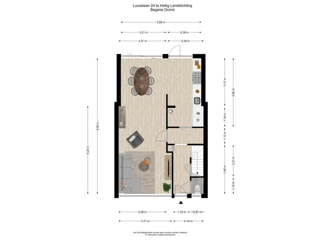 Bekijk plattegrond van Begane Grond van Lucaslaan 24