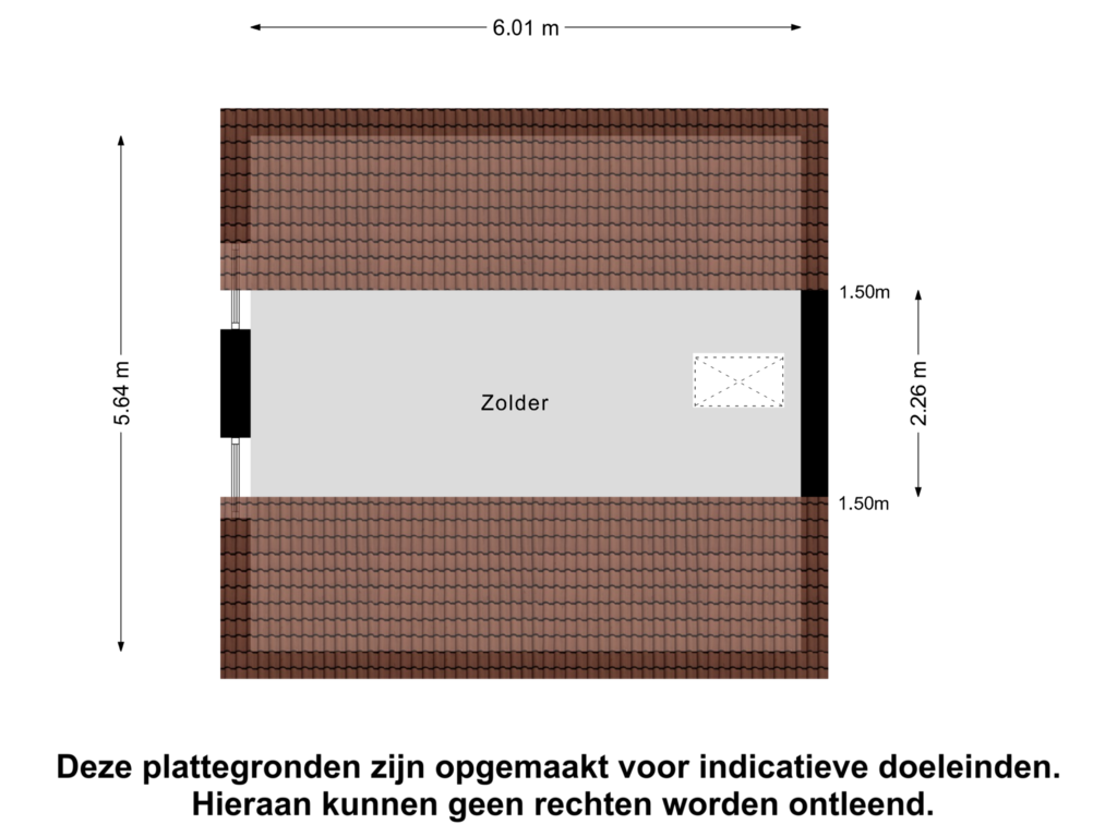 View floorplan of Zolder of Celsiushage 20