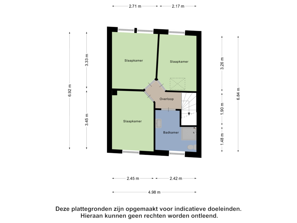 Bekijk plattegrond van Ereste  Verdieping van Kerkstraat 42