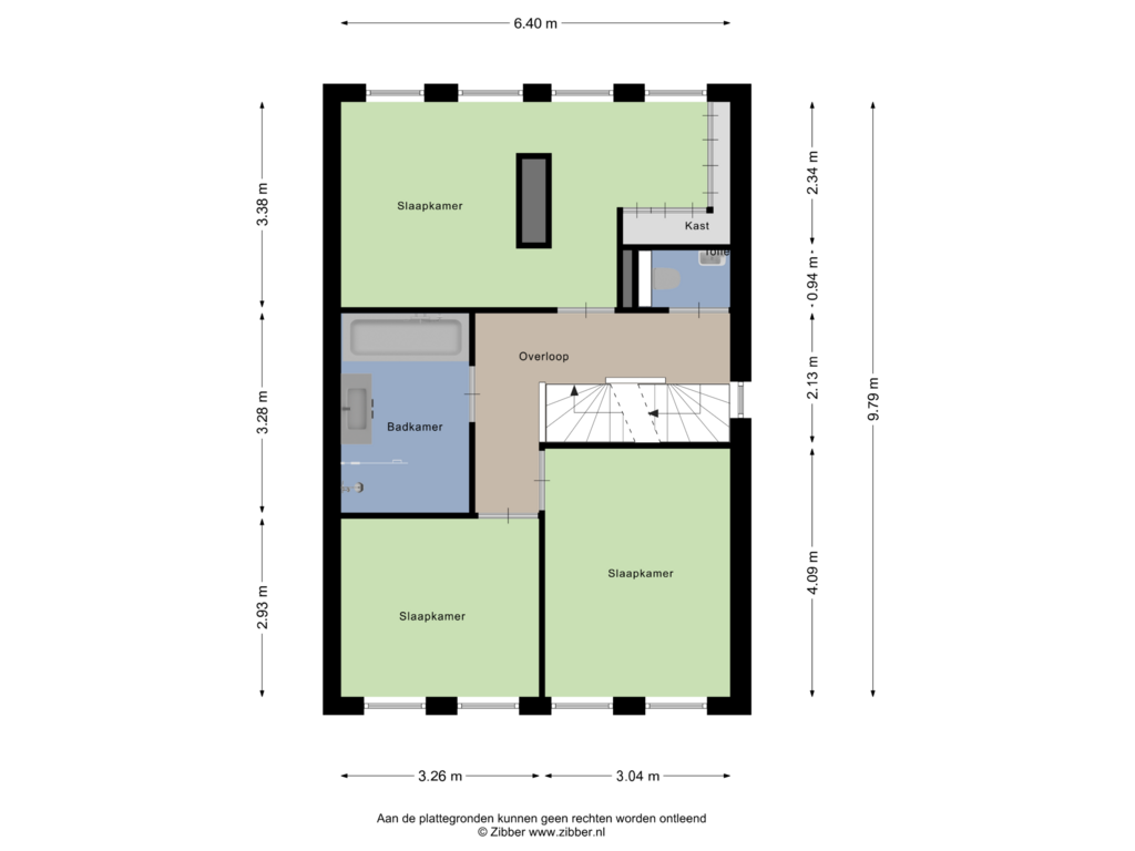 Bekijk plattegrond van Eerste Verdieping van Staccatostraat 11