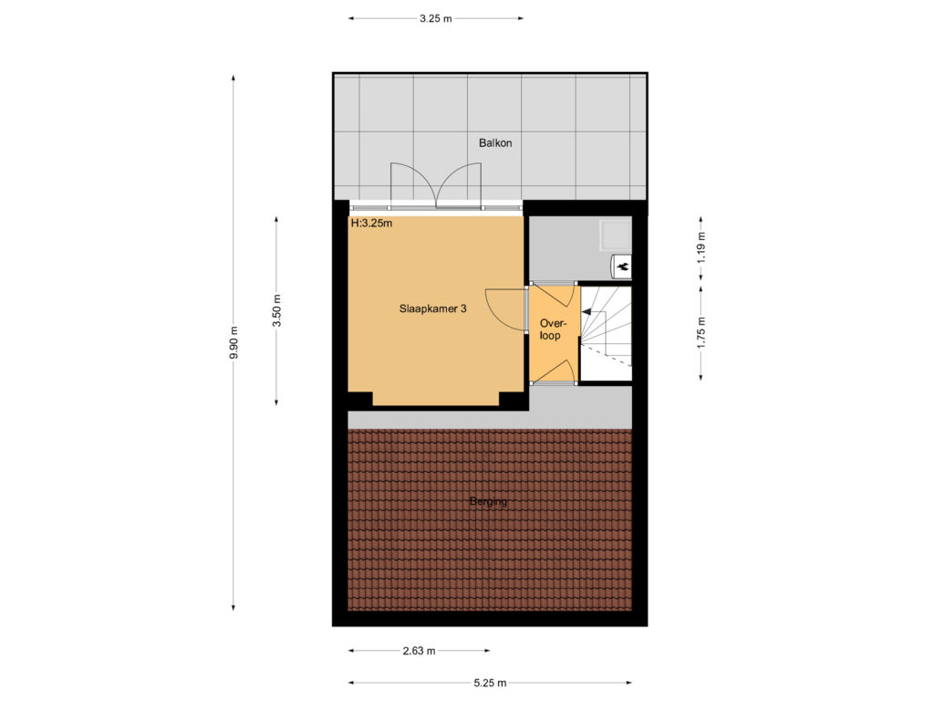 Bekijk plattegrond van ZOLDER van Elsa Brändströmstraat 202