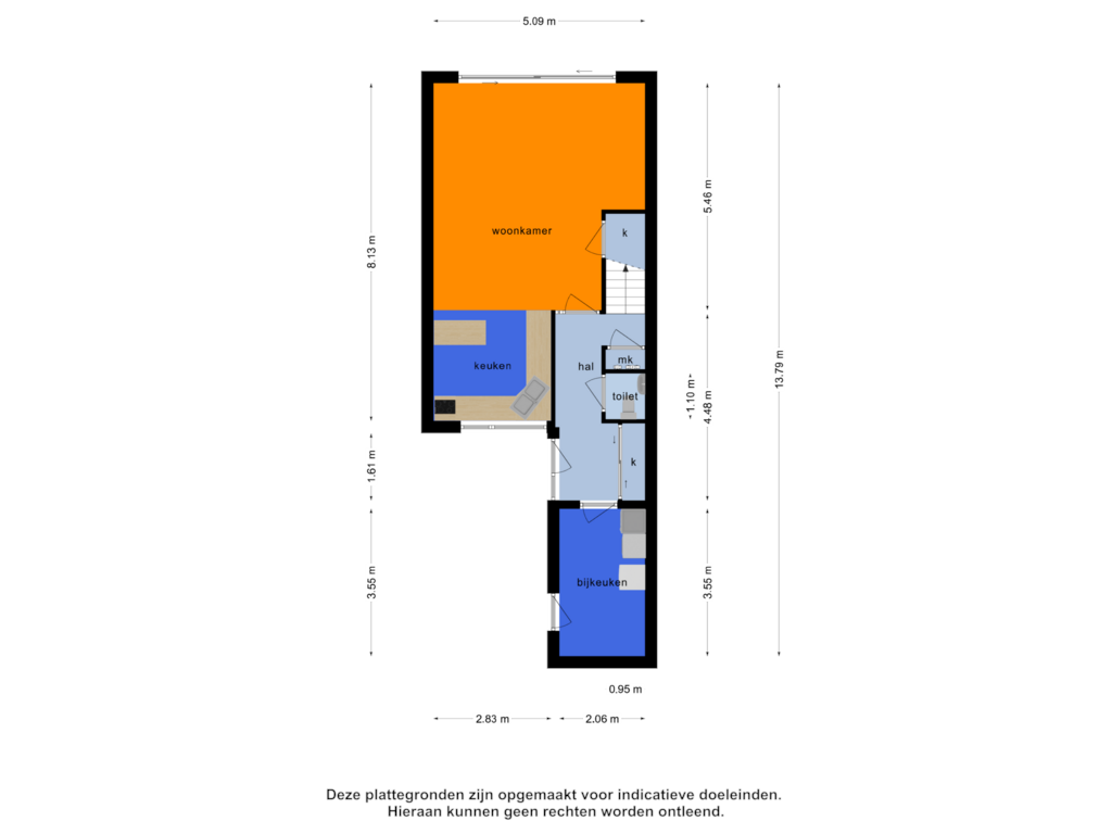 View floorplan of Begane grond of Karveel 46 82