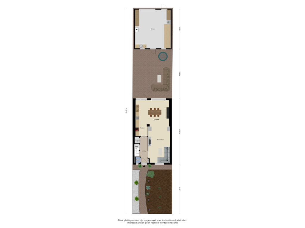 Bekijk plattegrond van Begane Grond_Tuin van Prof. Titus Brandsmastr 52-B