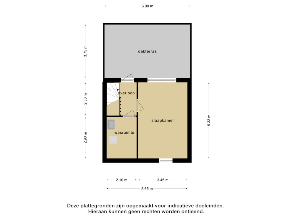 Bekijk plattegrond van 2e verdieping van Aarlanderveenstraat 7