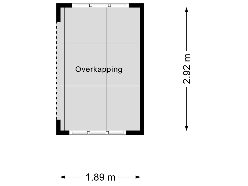 Bekijk plattegrond van Overkapping van Poeldonk 2