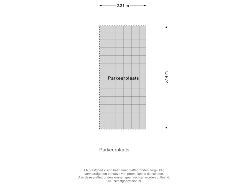 Bekijk plattegrond van Parkeerplaats van Camille Balystraat 3