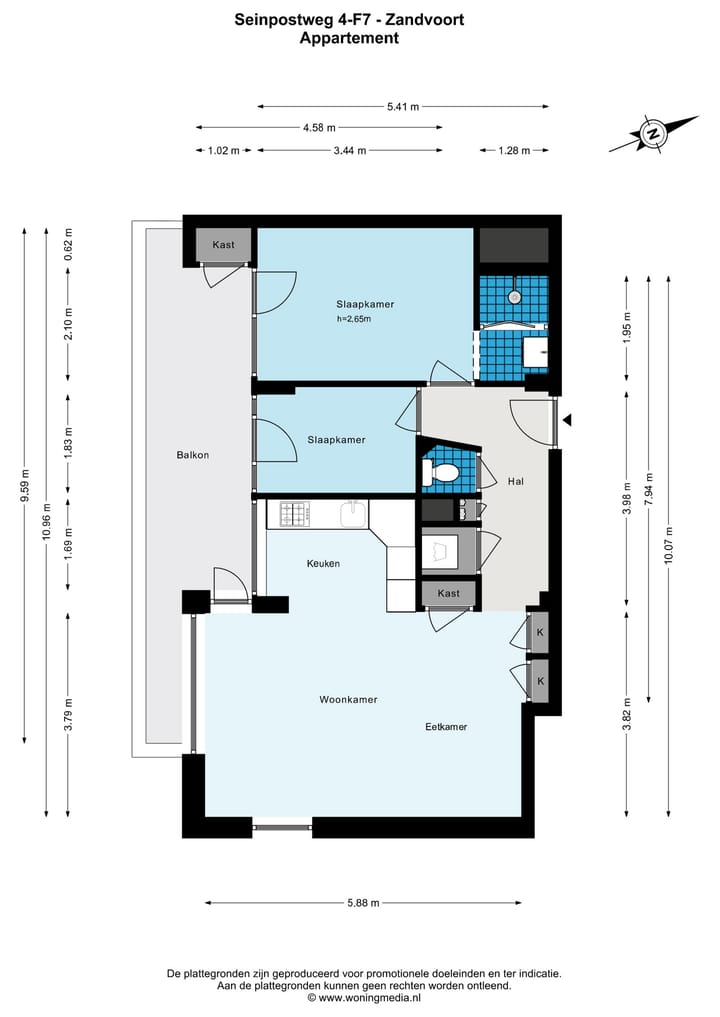Foto 28 van Seinpostweg 4-F7