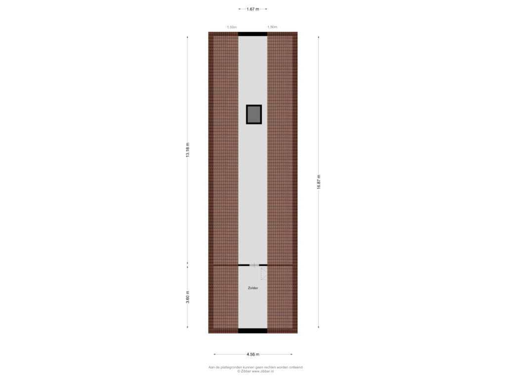 Bekijk plattegrond van Zolder van Schoordijk 1