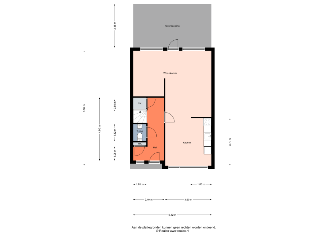 Bekijk plattegrond van Begane grond van Koolzaadhof 30