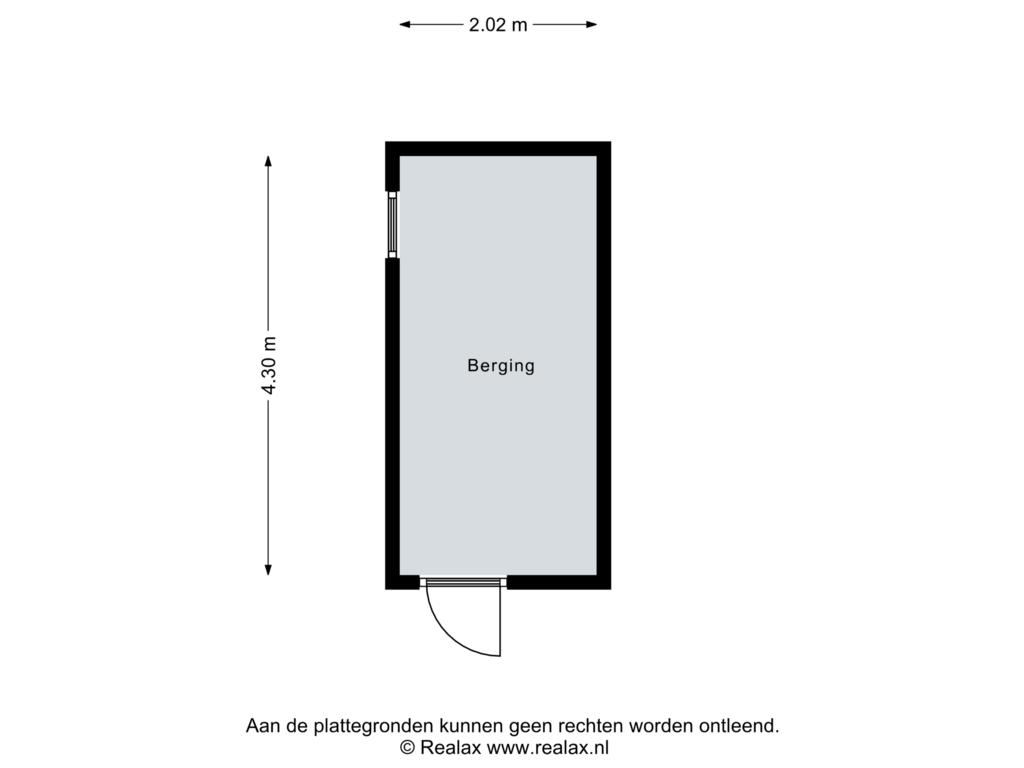 Bekijk plattegrond van Berging van Koolzaadhof 30