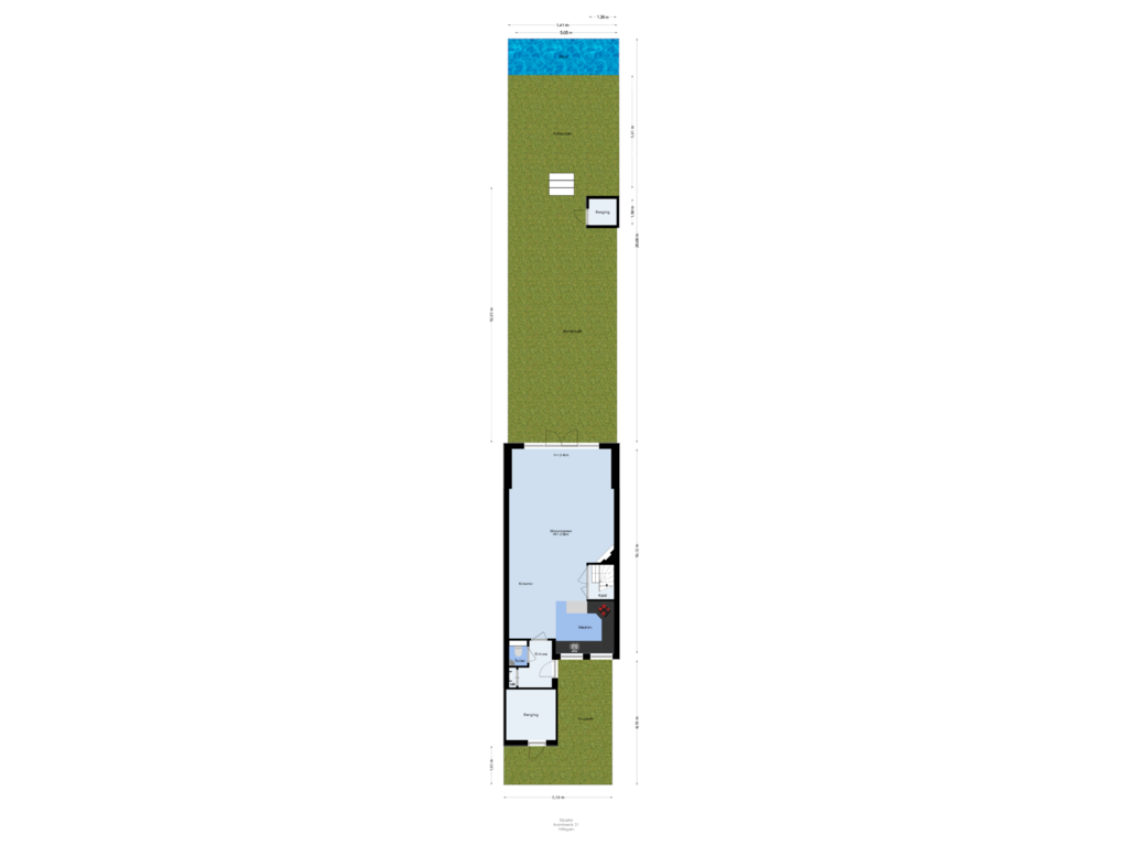 Bekijk plattegrond van Situatie van Avenbeeck 31