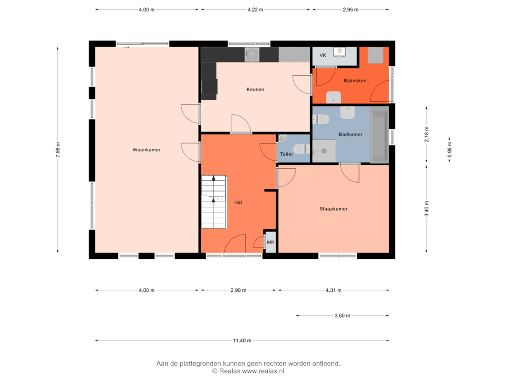 Bekijk plattegrond van Begane grond van De Snieder 3