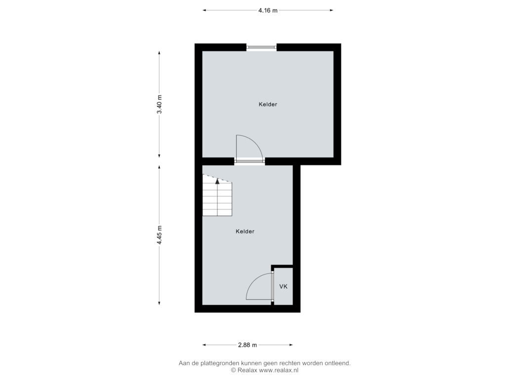 Bekijk plattegrond van Kelder van De Snieder 3