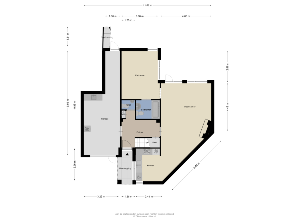 Bekijk plattegrond van Begane grond van Schepen de Greefflaan 19