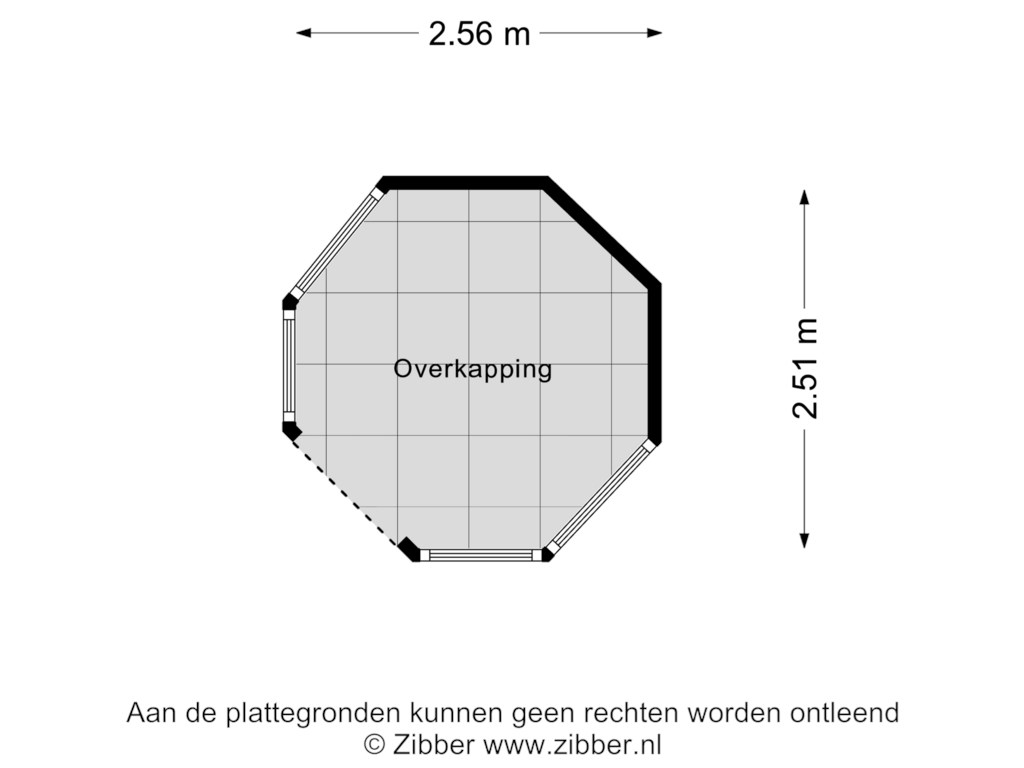 Bekijk plattegrond van Overkapping van Schepen de Greefflaan 19