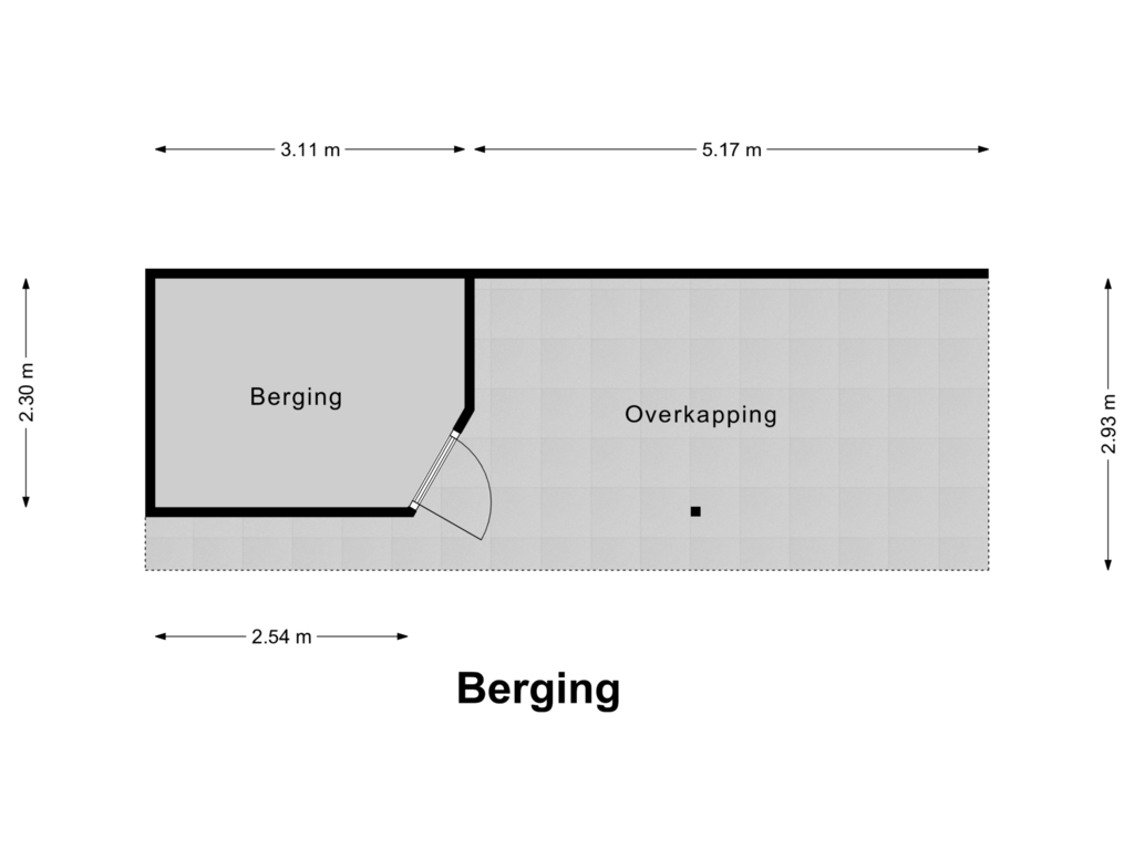 Bekijk plattegrond van Berging van Heistershof 6