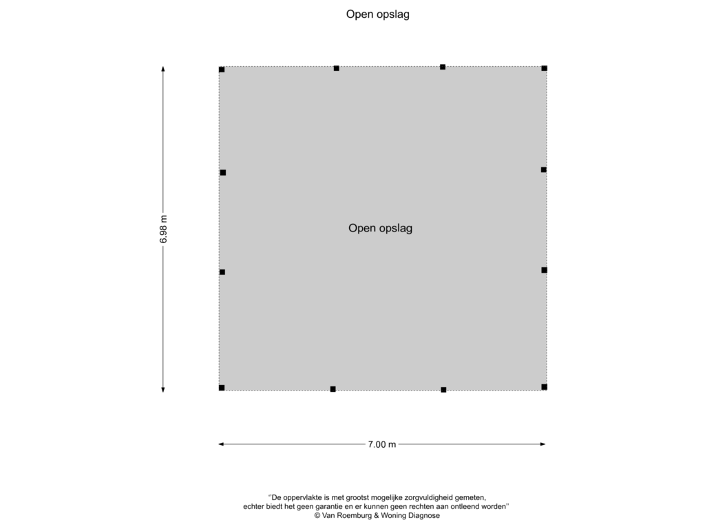 Bekijk plattegrond van Open opslag van Aaldert 9