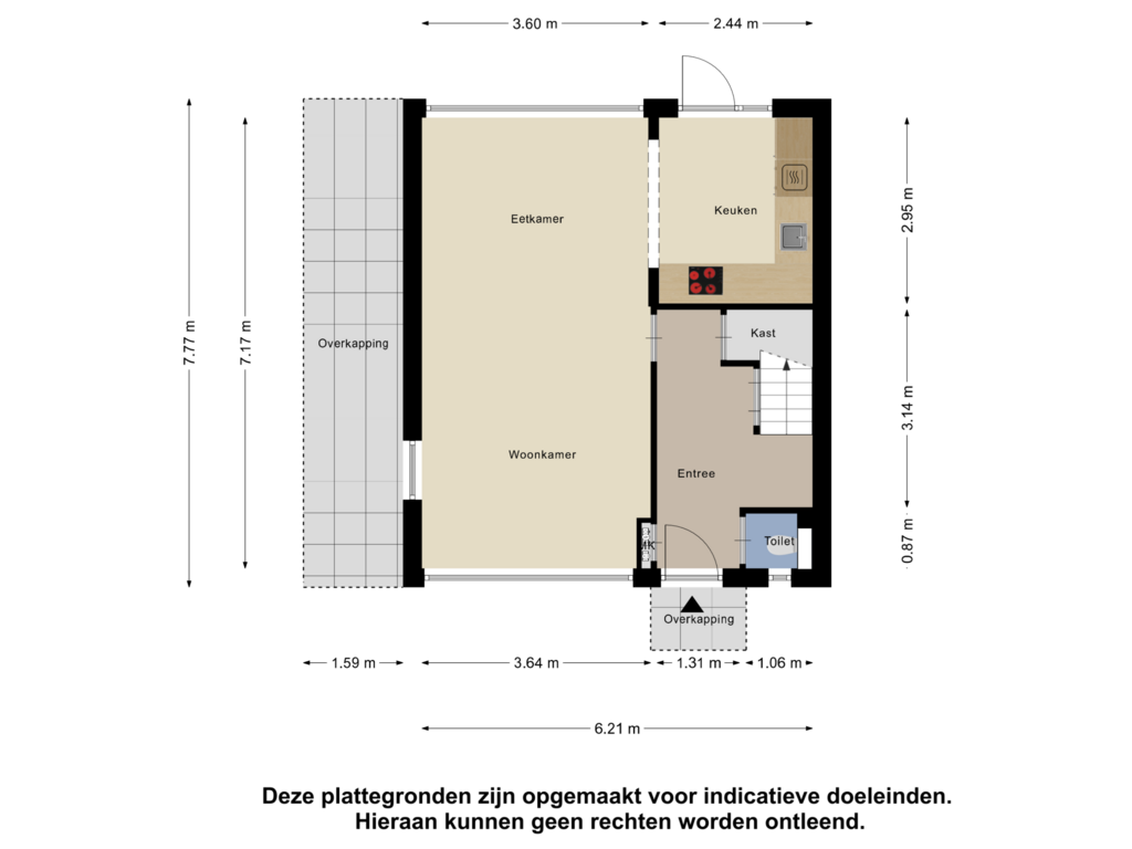 Bekijk plattegrond van Begane Grond van Lobeliastraat 12