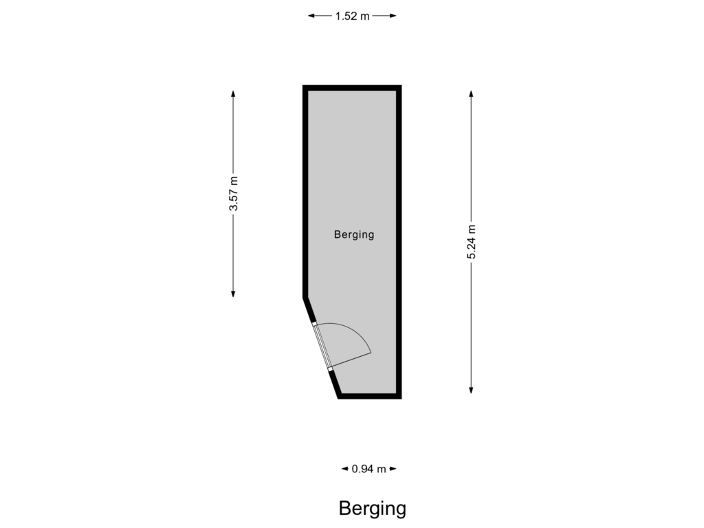 Bekijk plattegrond van Berging van Julianaplein 85