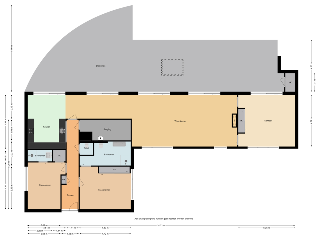 Bekijk plattegrond van Appertement van Wipstrikpark 39