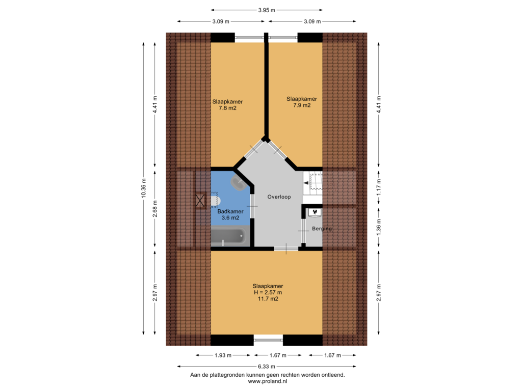 View floorplan of 1e Verdieping of Verlengde Vennen 30