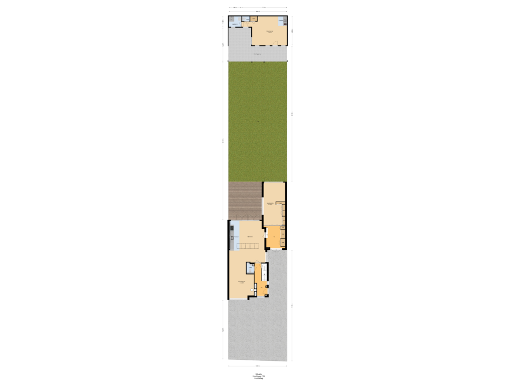 Bekijk plattegrond van Situatie van Hoofdweg 719