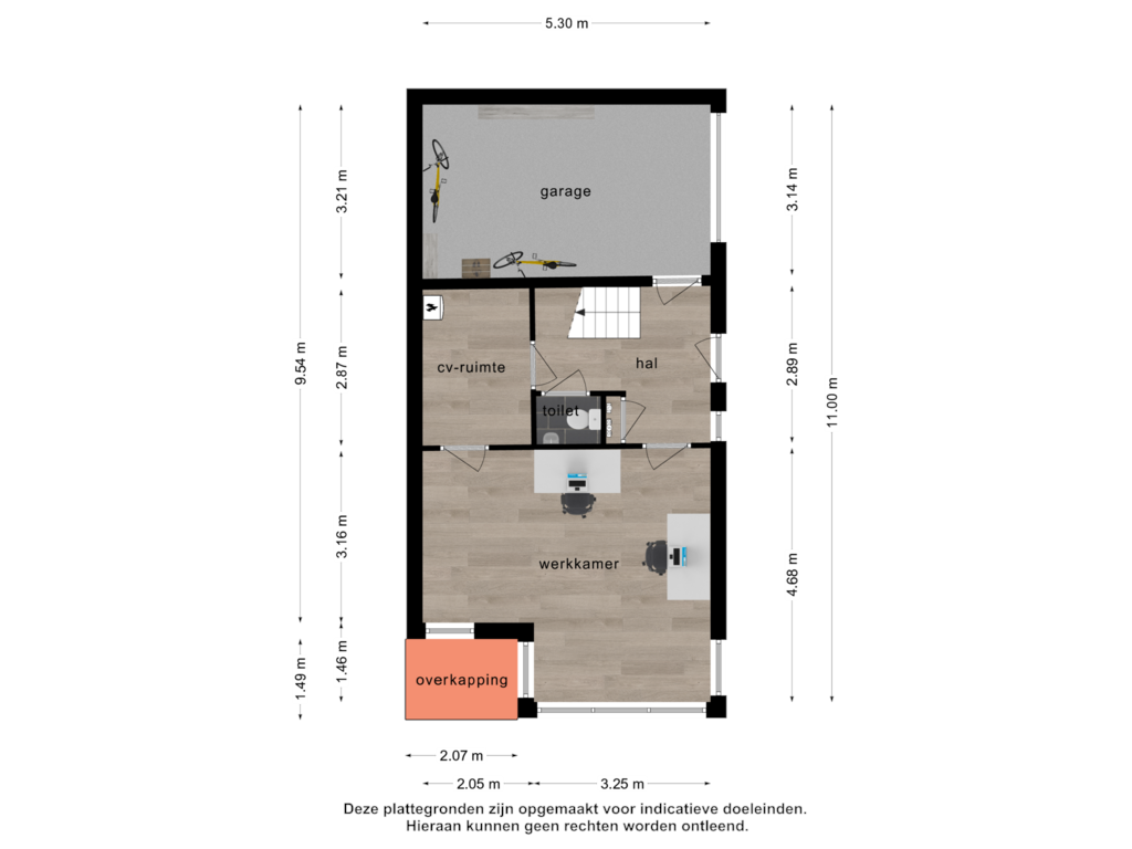 Bekijk plattegrond van Begane grond van Hof van Sint Pieter 7