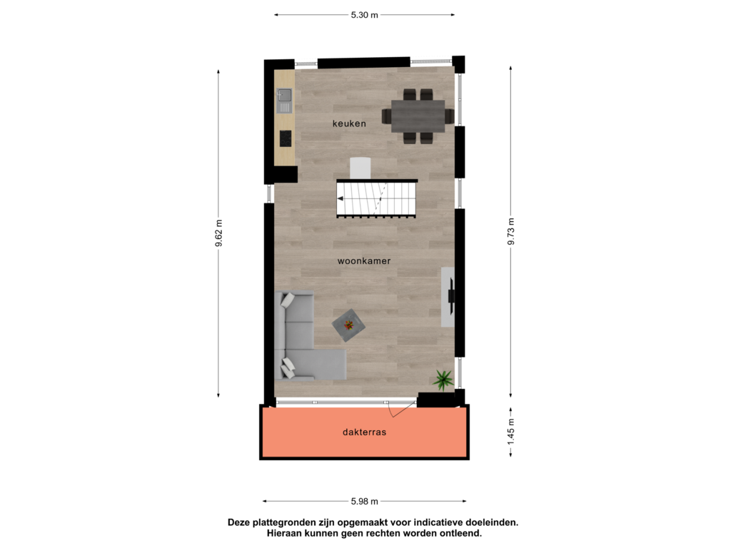 Bekijk plattegrond van 1e verdieping van Hof van Sint Pieter 7